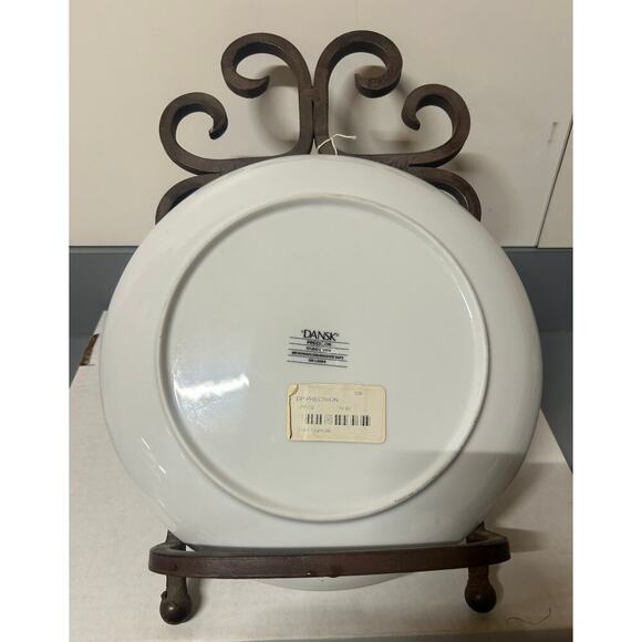 Dansk Precision Studio Levien White Dinner Plate. kk441 - Picture 2 of 2